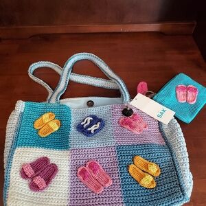 NWT The Sak bag with flip flop detail